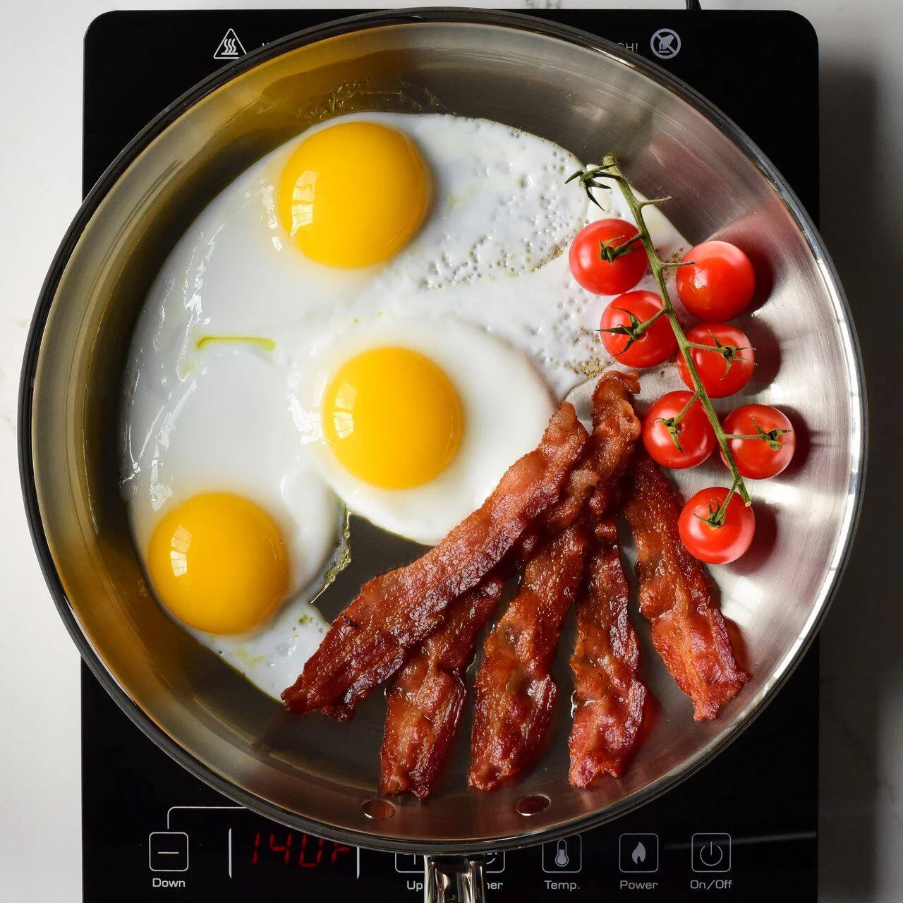 Hestan CopperBond Induction Copper Skillet & Saucepans & Lids Set: 7 Piece - Image 4