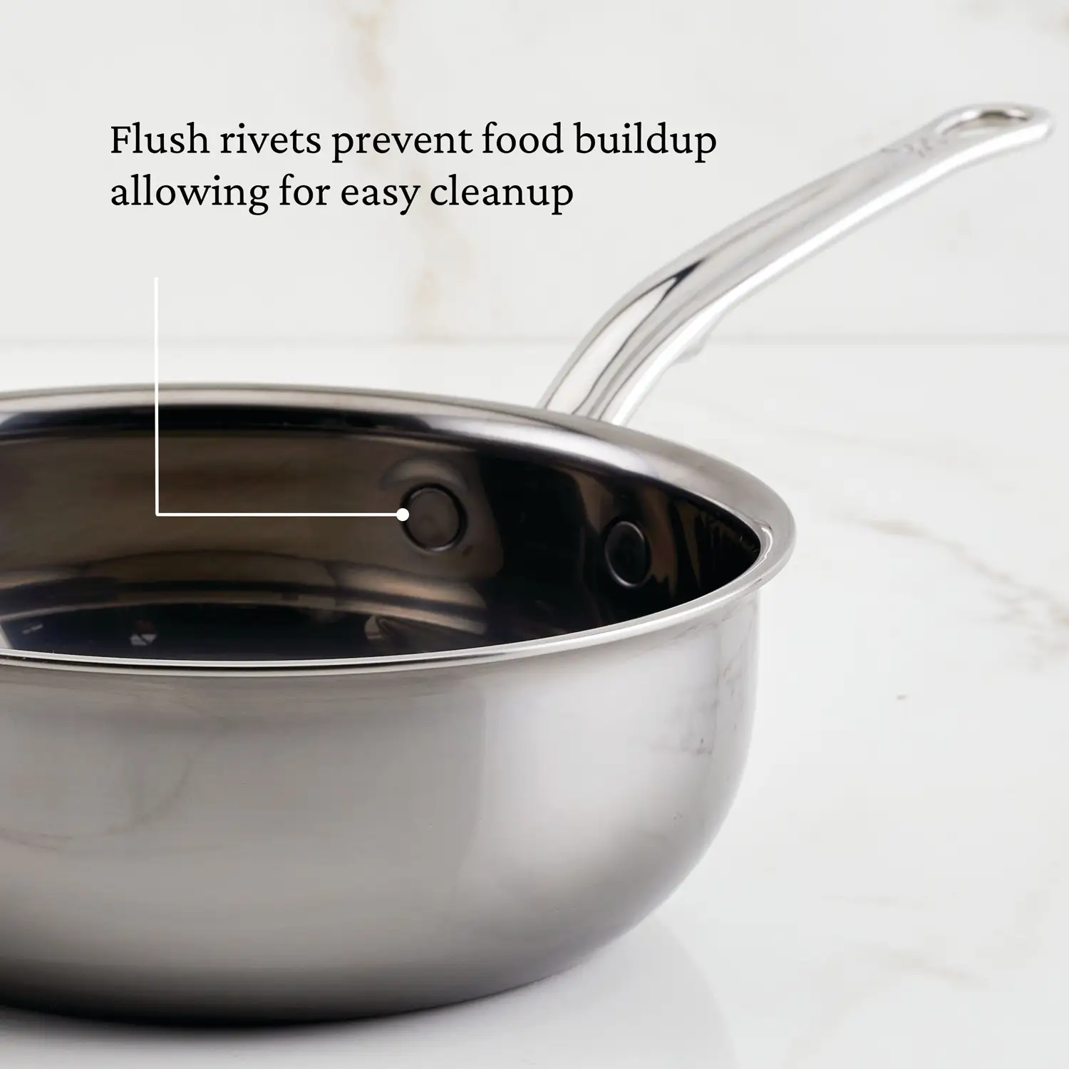 Hestan NanoBond Titanium Induction Saucier & Lid - 20cm/1.9L - Image 8
