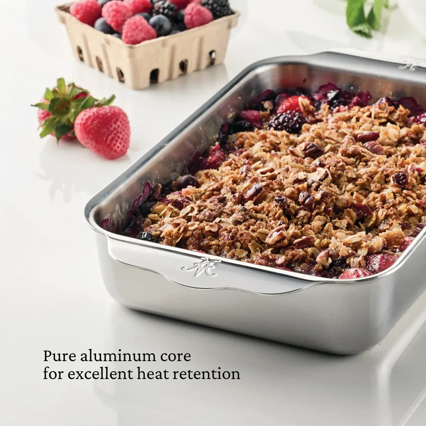 Hestan Ovenbond Rectangular Baking Pan, 18cm x 25cm - Image 4
