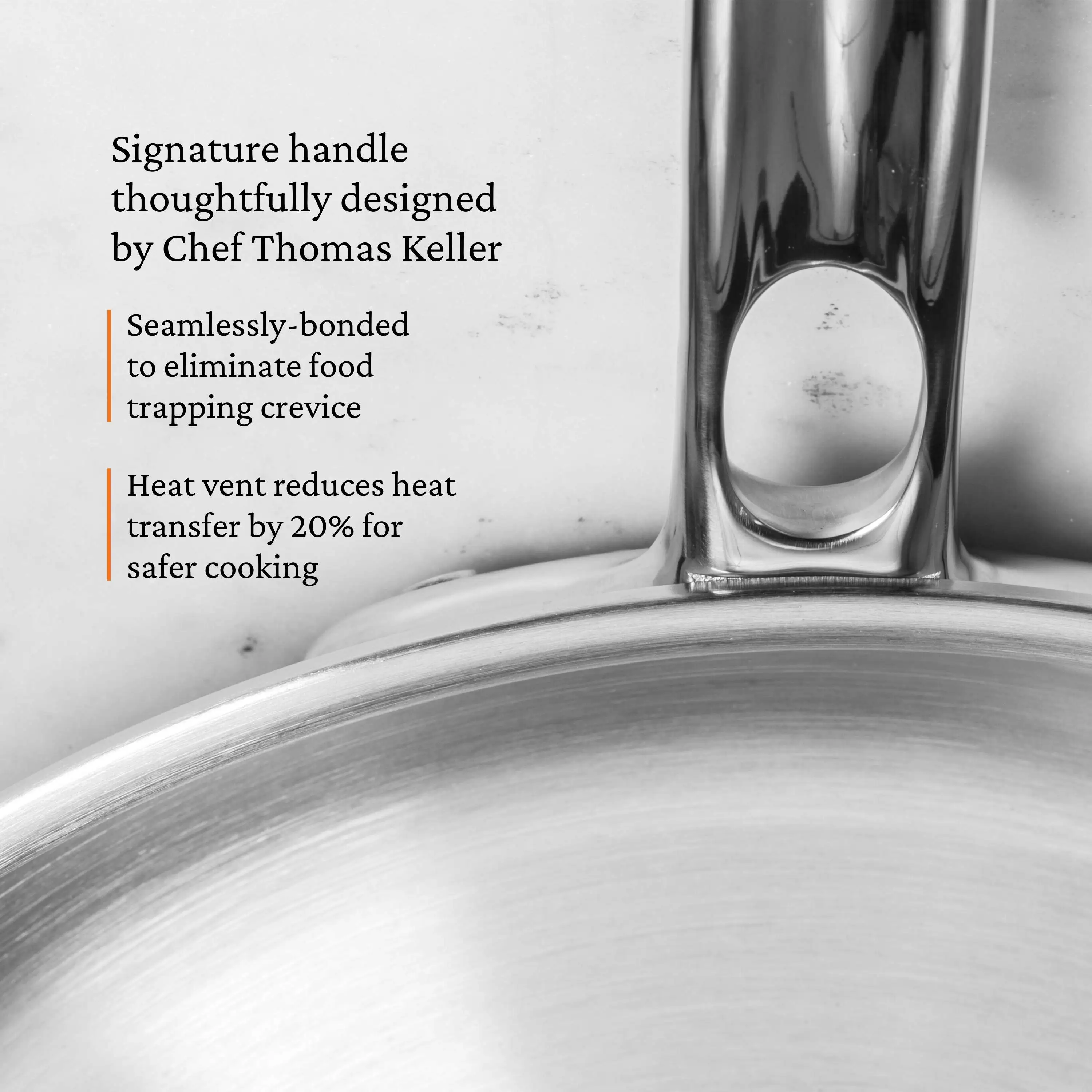 Hestan ProBond® Luxe Induction Stainless Steel Pan Set - 10 Piece - Image 5