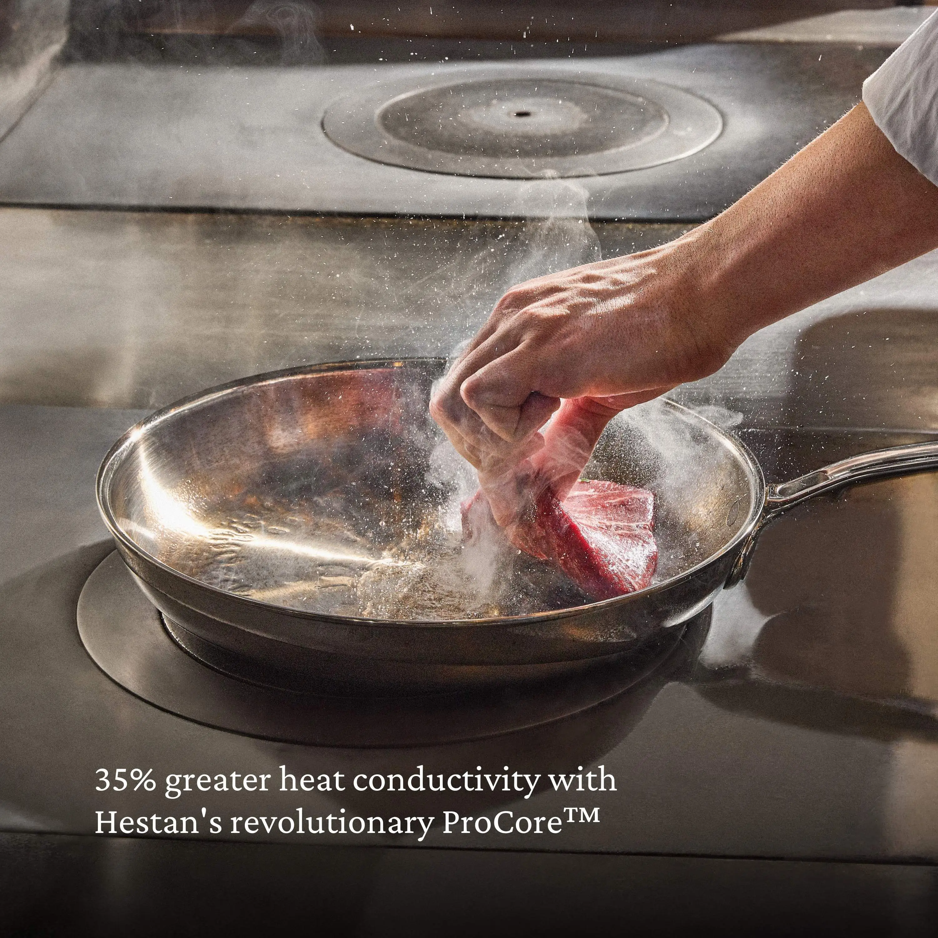 Hestan ProBond® Luxe Induction Stainless Steel Pan Set - 10 Piece - Image 7