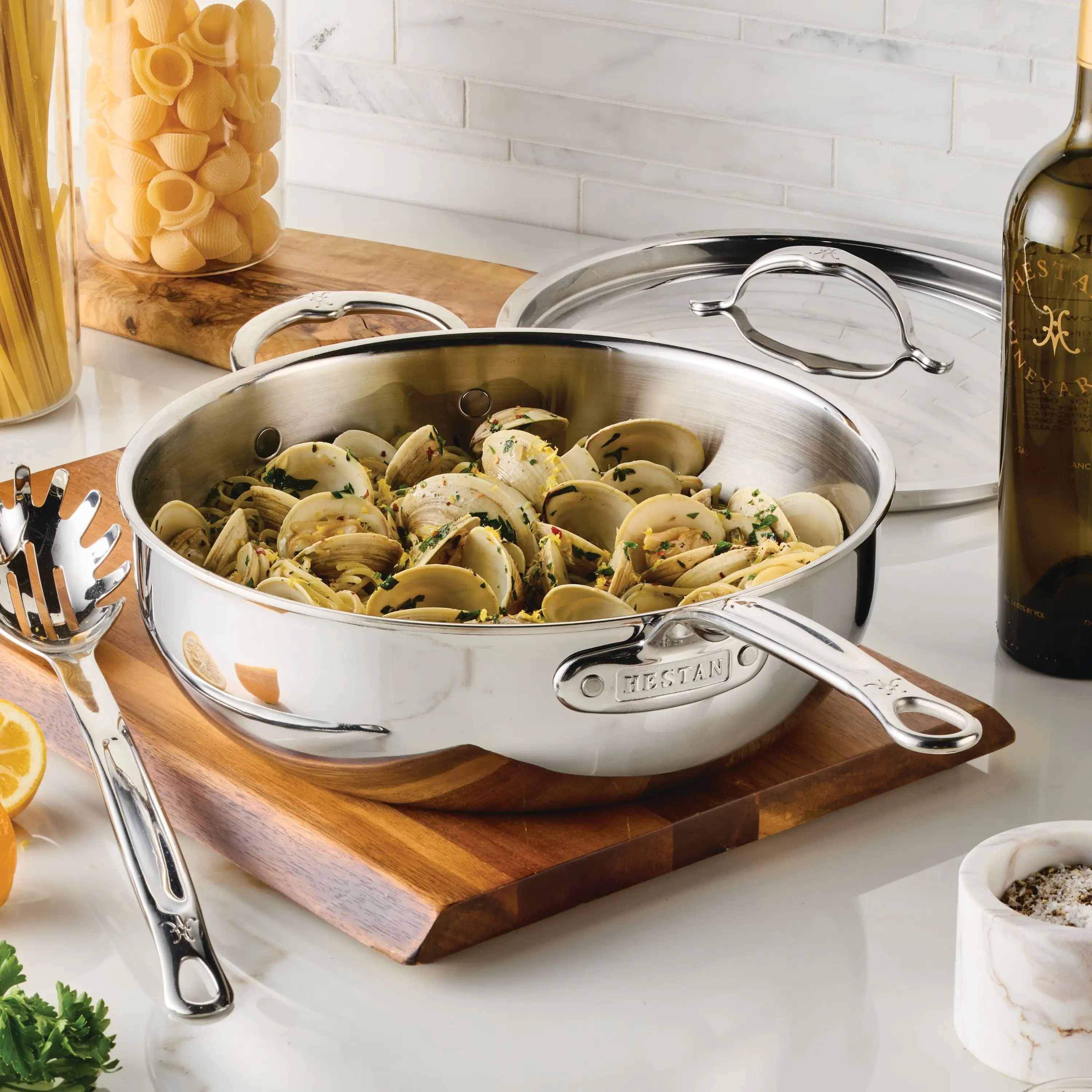 Hestan ProBond® Luxe Induction Stainless Steel Essential Pan & Lid - 28cm (4.7L) - Image 10