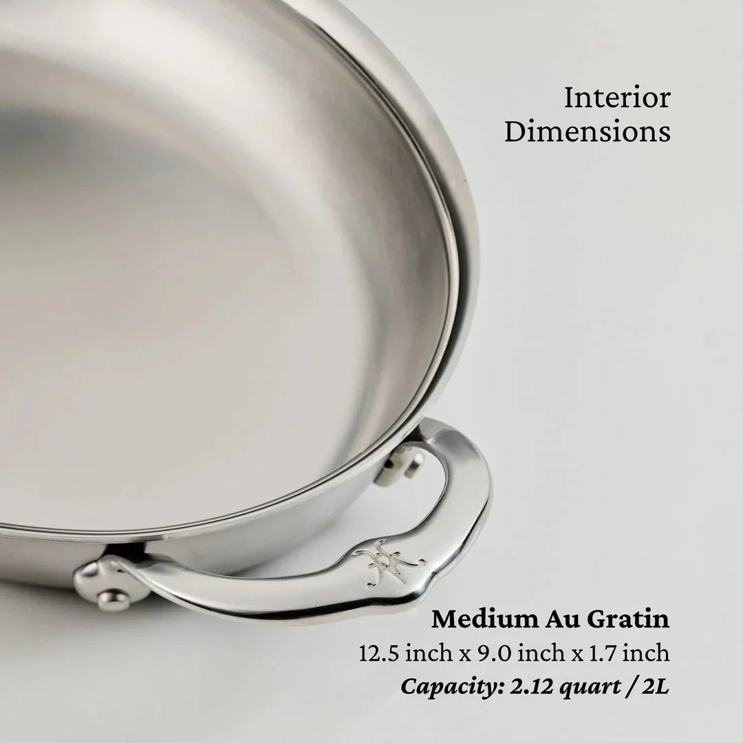 Hestan Provisions Open Oval Au Gratin 2 Sizes - Image 5
