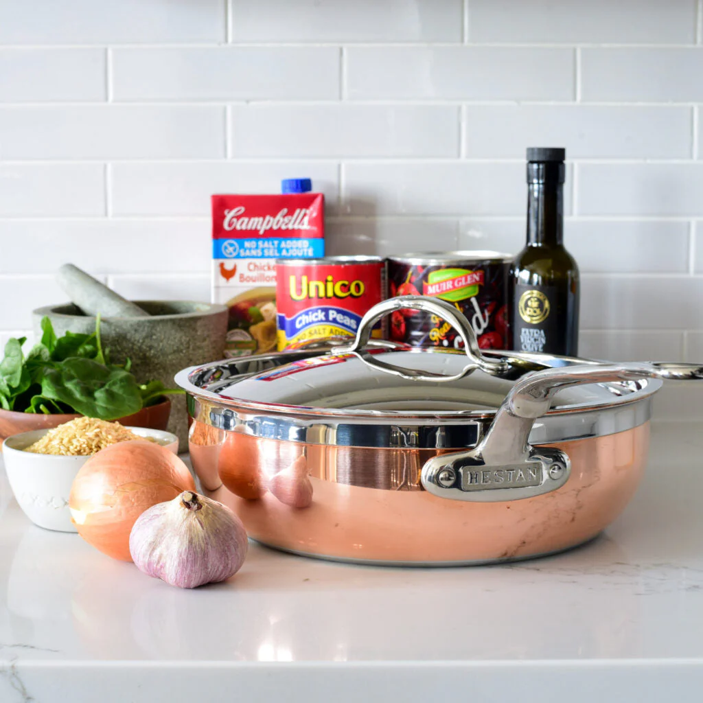 Hestan CopperBond Induction Copper Essential Pans - Medium (3.3L) & Large (4.7L) - Image 4