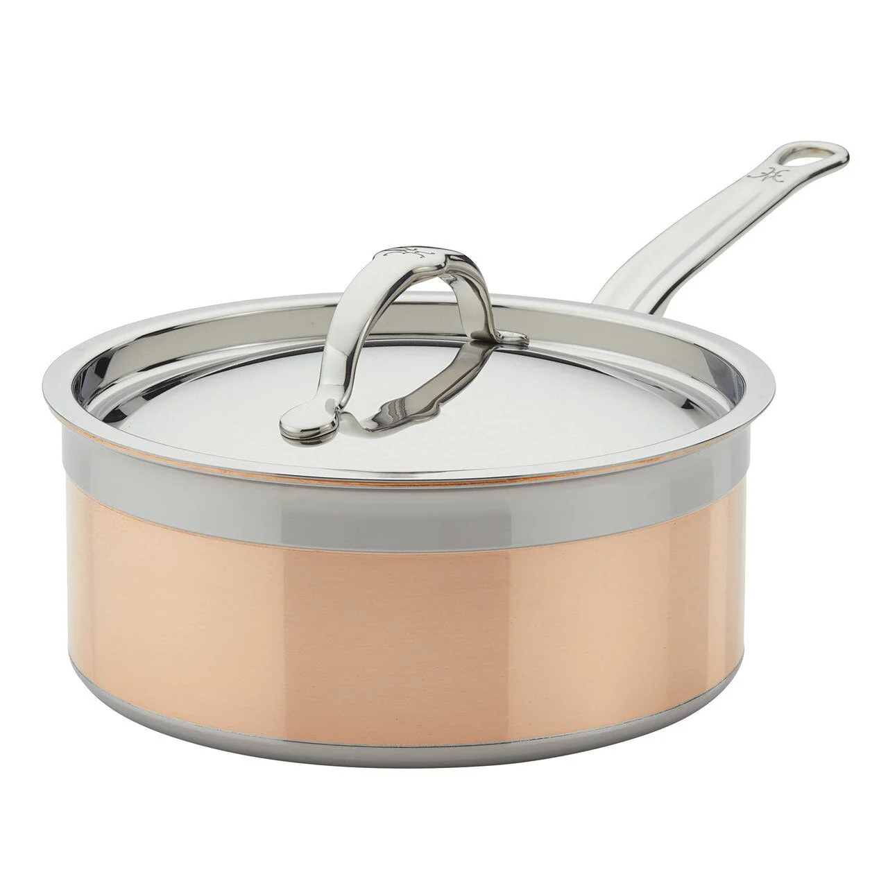 Hestan CopperBond Induction Copper Saucepan & Lid - Small, Medium & Large - Image 7