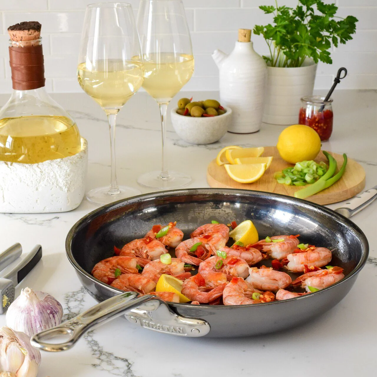 Hestan NanoBond Titanium Induction Skillet - Small, Medium & Large - Image 3
