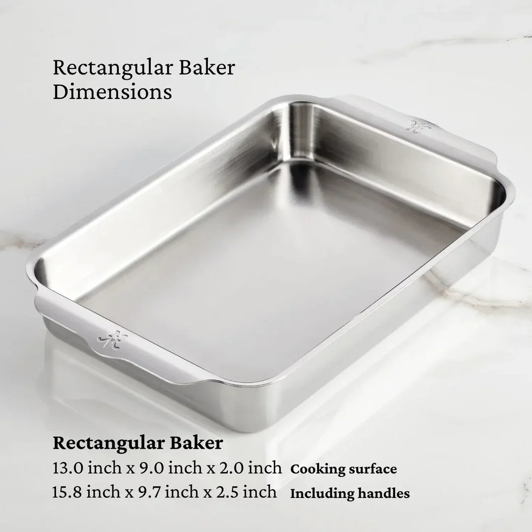 Hestan OvenBond Tri-ply Rectangular Baker - Image 4