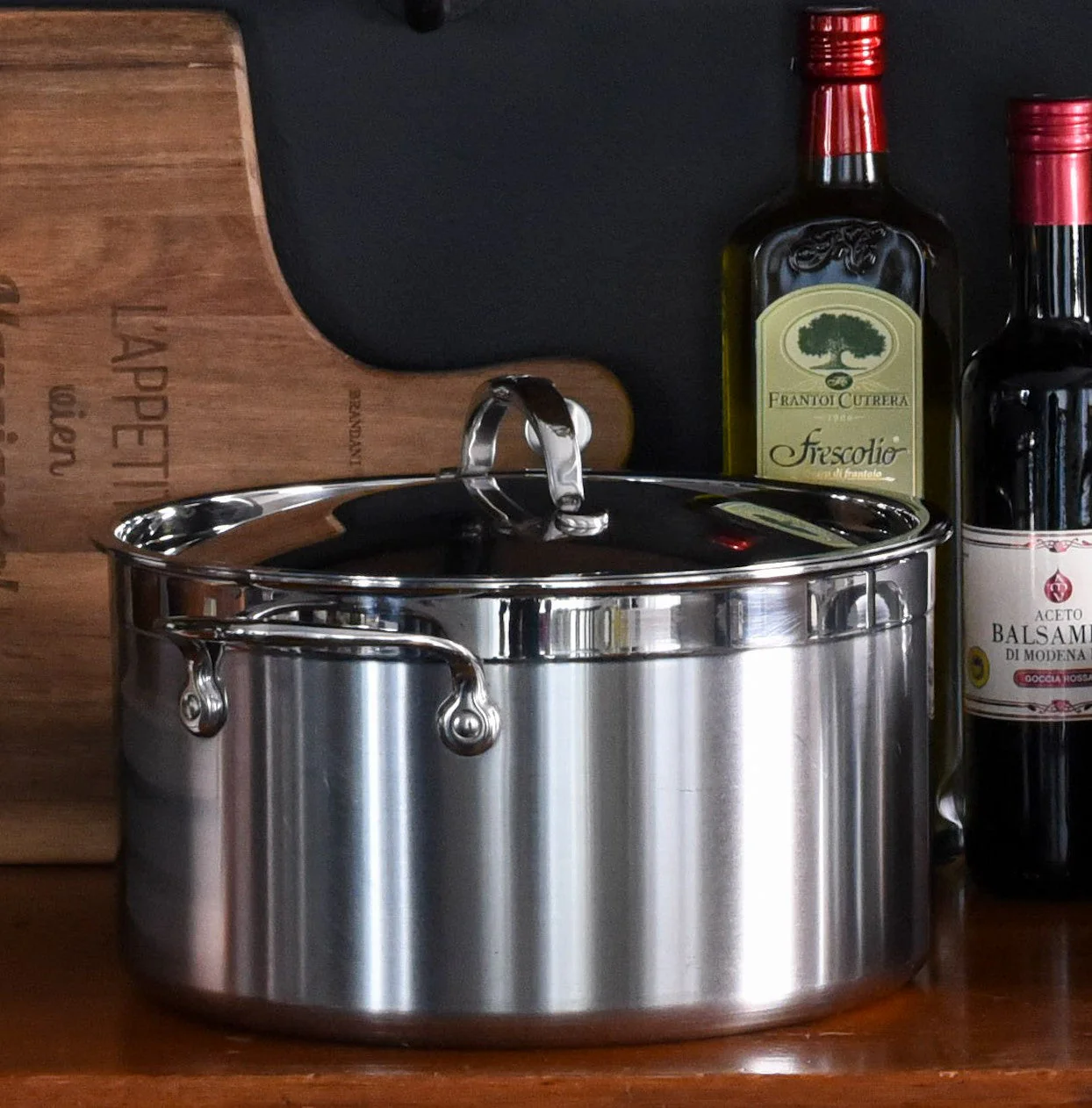 Hestan ProBond Induction Stainless Steel Stockpot & Lid - 26cm (7.6L) - Image 5